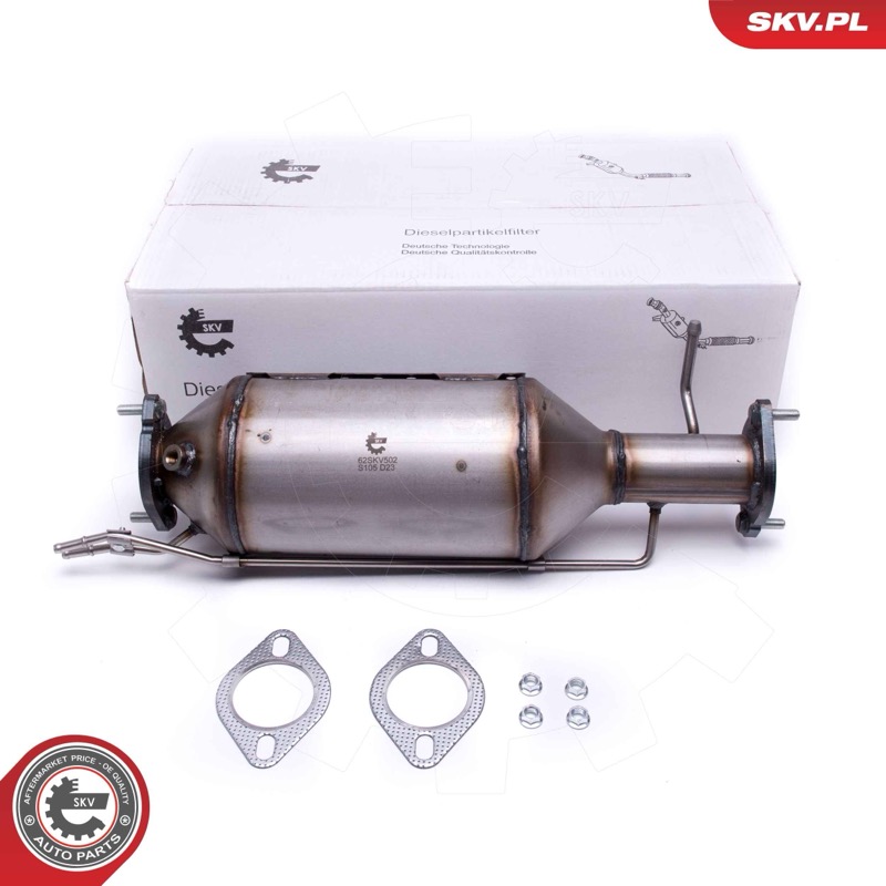 Filter za saje/delce, izpusni sistem 62SKV502