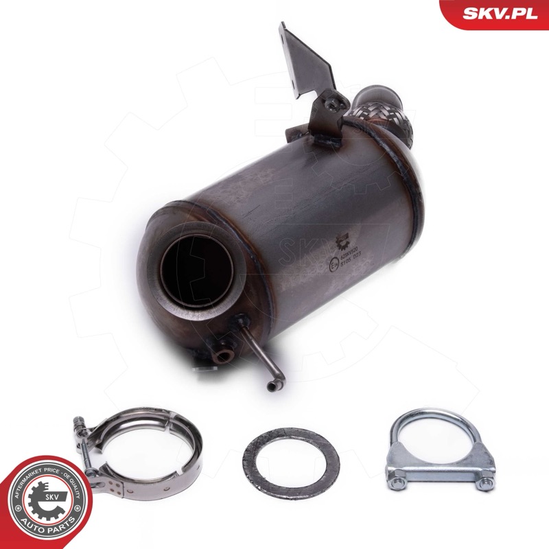 Filter za saje/delce, izpusni sistem 62SKV520 - slika 2
