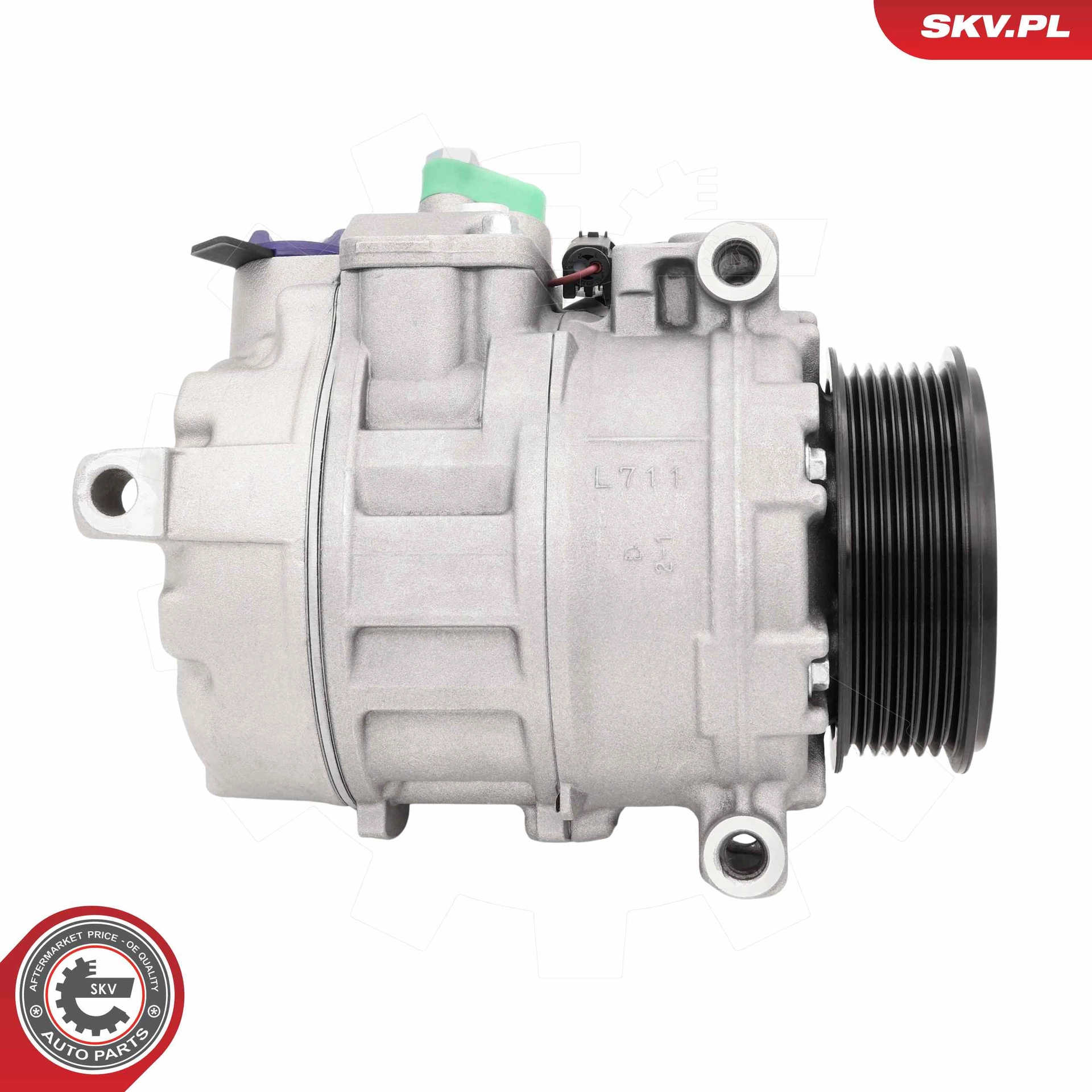Kompresor klimatske / klima naprave MERCEDES-BENZ CLK, C, E, G, M, R, S, X, Sprinter; OE A0012301311 – SKV 84SKV008 - slika 3