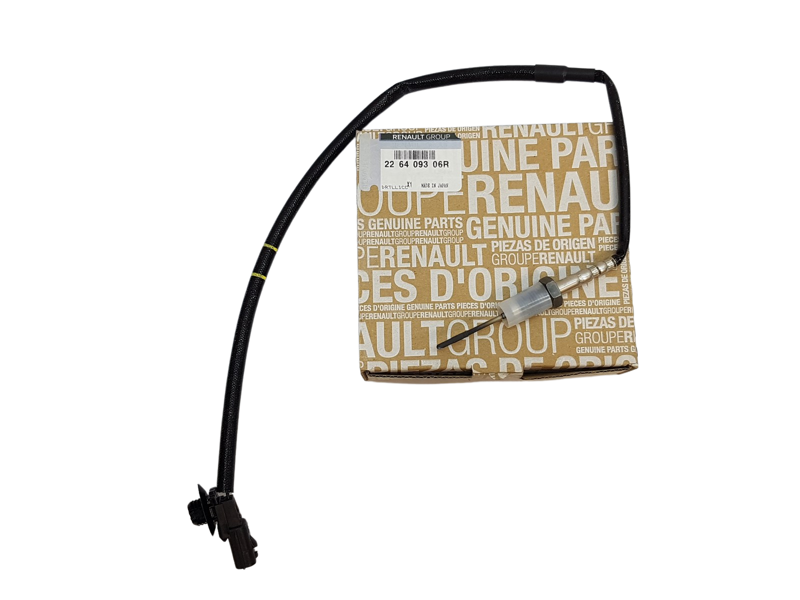 Senzor temperature izpušnih plinov (DPF); RENAULT MASTER III; OPEL MOVANO B; NISSAN NV400; 2.3D 02.10-12.25